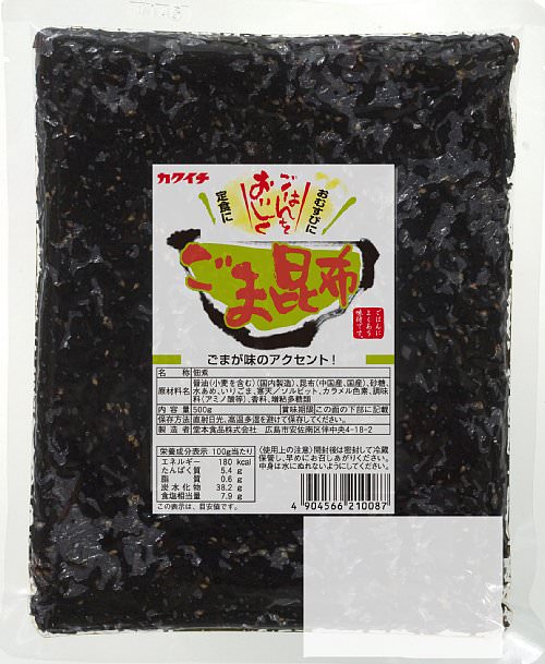 市場 フジッコ 昆布惣菜 おかず A ごま昆布 おにぎりの具 1kg 業務用