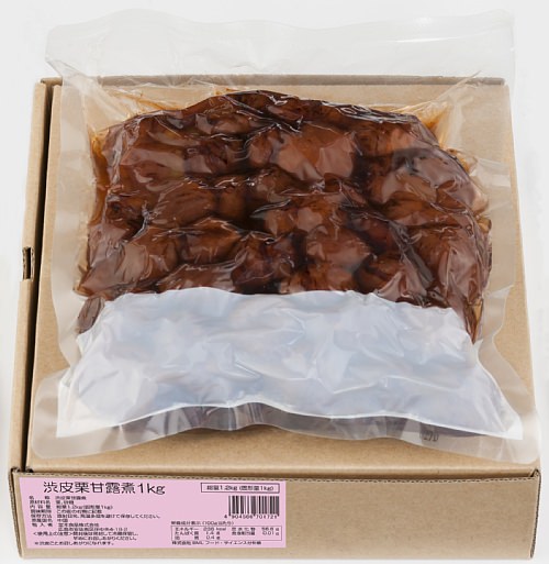 堂本食品 渋皮栗甘露煮 1kg | 業務用の弁当惣菜・リパック惣菜をお安く「カクイチ横丁 どっさり商店」